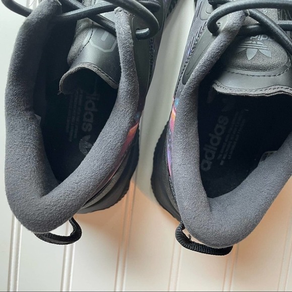 Adidas Sneaker Ozweego Ozwg Galaxy NASA Running Shoe Black Core Size 8.5 #Gz8405 - Picture 6 of 12